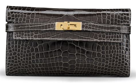 hermes kelly wallet alligator|Hermes alligator bi fold wallet.